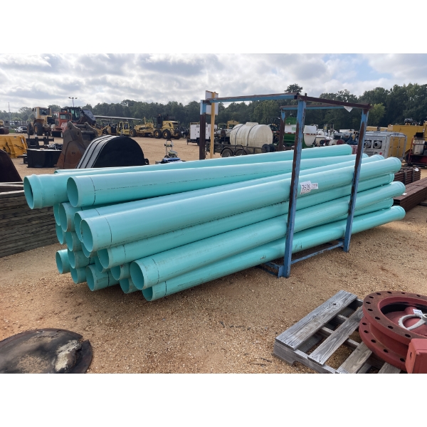 8" X 14' PVC SEWER PIPE