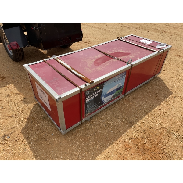CONTAINER SHELTER, 20'W X 40'L, 11 OZ PE FABRIC