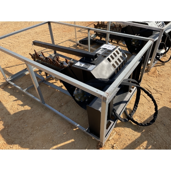 48" TRENCHER, fits skid steer loader