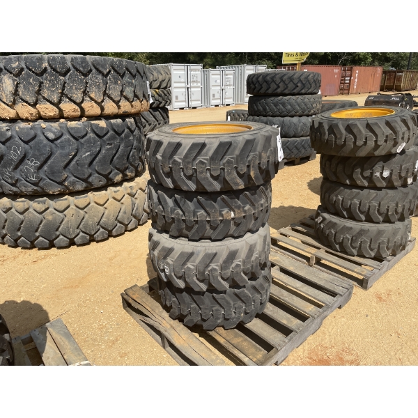 10 x 16.5" TIRES & RIMS (4)