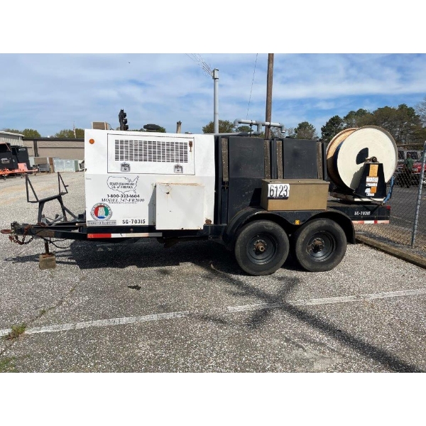 SEWER EQUIPMENT 747-FR2000 PIPE Pressure Washer