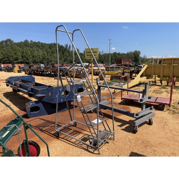 PORTABLE SAFETY STEP, 60" H, WAREHOUSE SAFETY STEPS