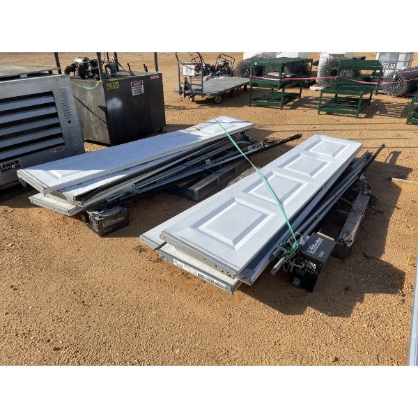 CHAMBERLIN LEFT MASTER 1/3 HP GARAGE DOOR (2 EACH), 9'W