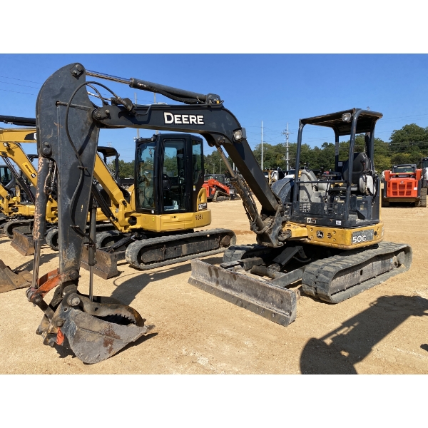 2016 JOHN DEERE 50G Excavator - Mini