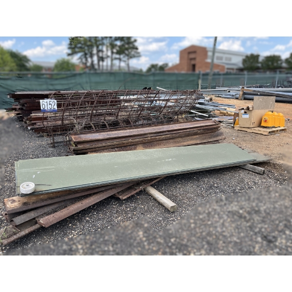 SCRAP METAL, REBAR, SIGNS, POLES