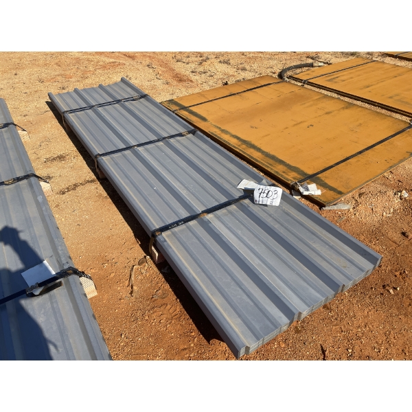 ROOFING MATERIAL, .026  X 36  X 12' - APPROX 50 PCS