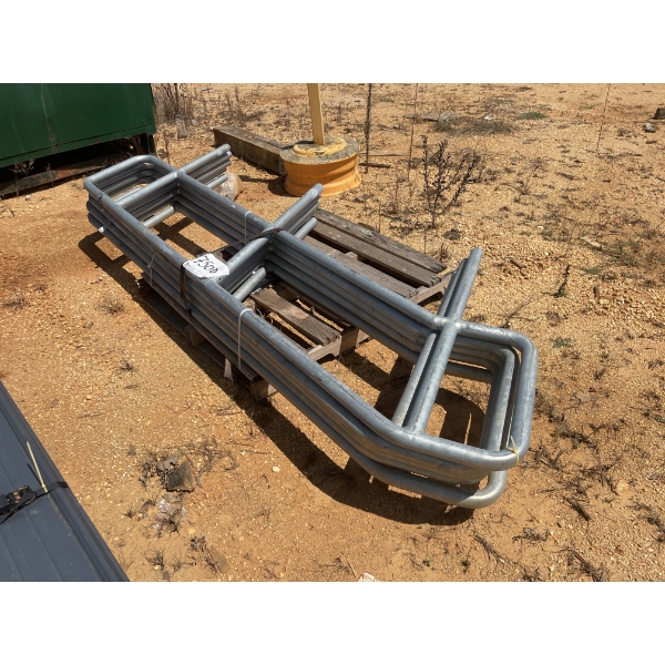 STAIR/STEP METAL HAND RAILS, 5 EA, 9' L