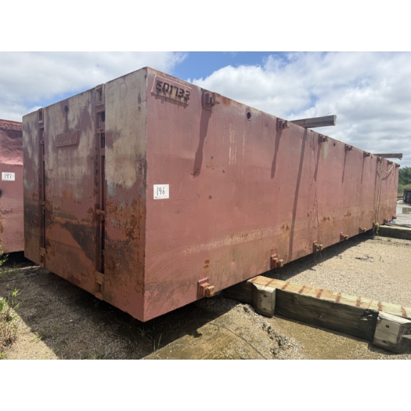 40' x 10' x 7' FLEXI FLOAT Barge