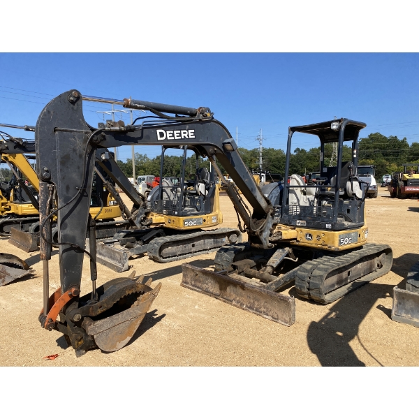 2015 JOHN DEERE 50G Excavator - Mini