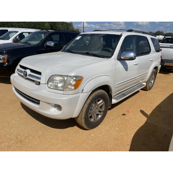 2007 TOYOTA SEQUOIA LIMITED SUV