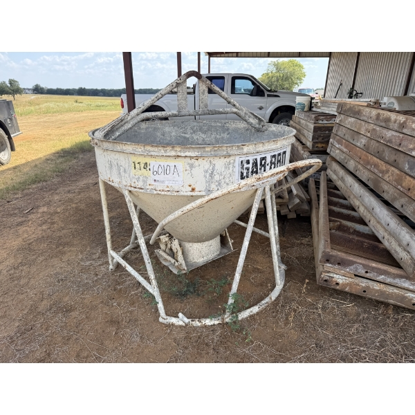 GAR BRO CONCRETE BUCKET