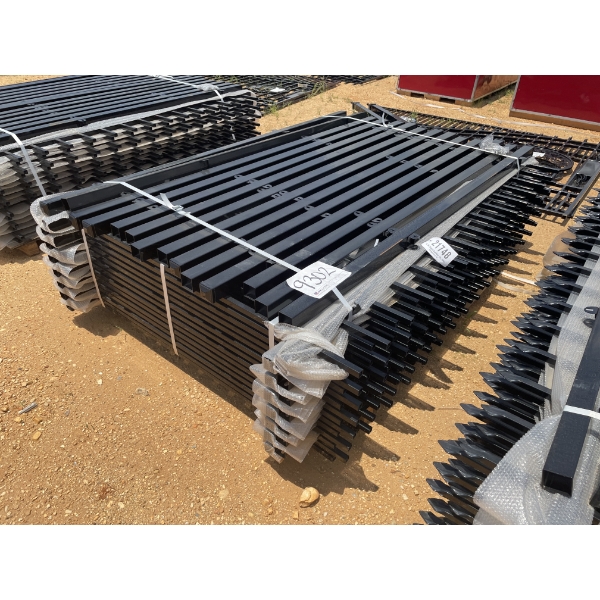 DECORATIVE WROUGHT IRON FENCE