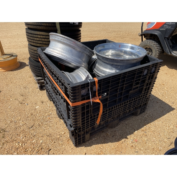 Truck rims (6 ea) various sizes