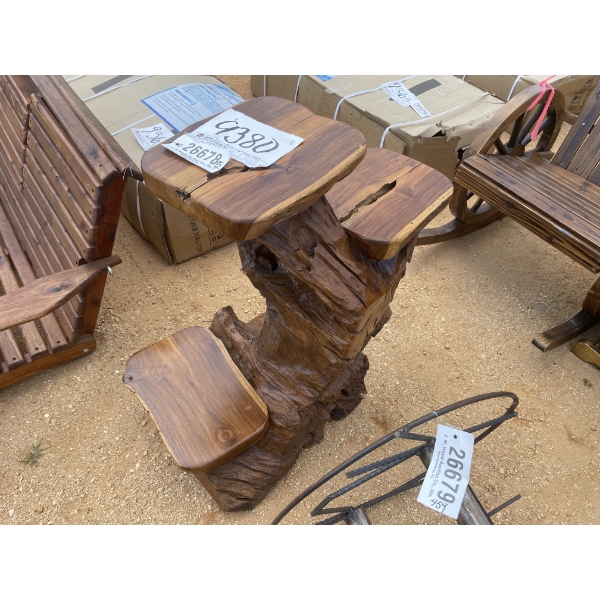 TEAKWOOD PLANTER STAND
