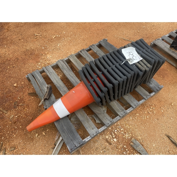 SAFETY CONES (18 EACH)