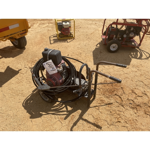 PRESSURE WASHER, 10 HP HONDA ENGINE