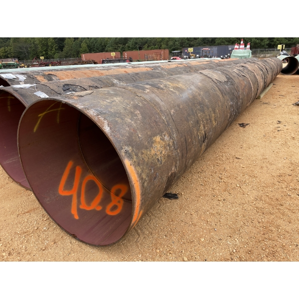 36" X 1/2" X 40' STEEL PIPE