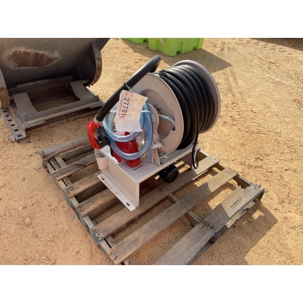 FUEL HOSE REEL & PUMP