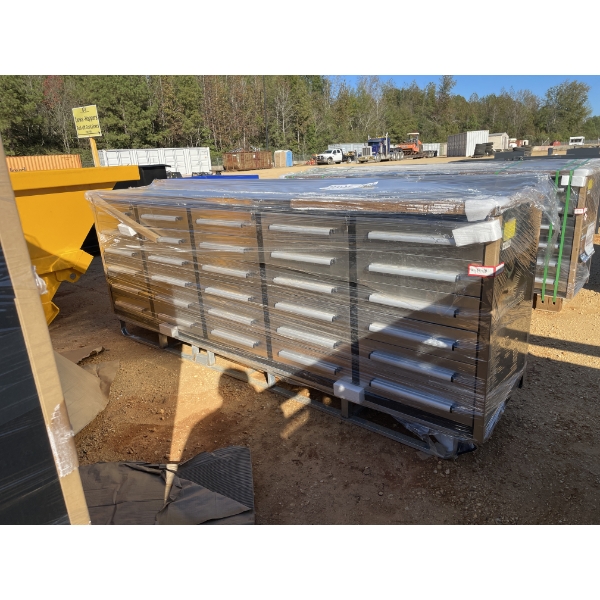 WORKBENCH & TOOL CHEST, 10'W, 30 DRAWERS