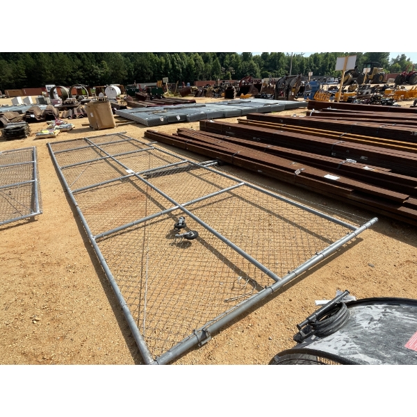 CHAIN LINK FENCE GATE