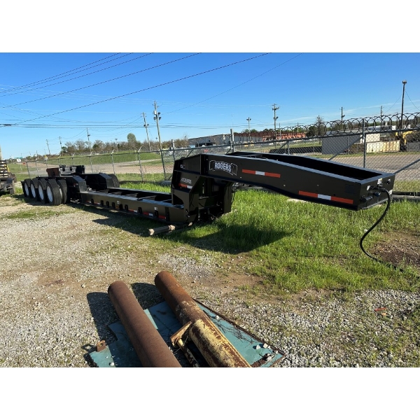 2002 ROGERS SP551B110/50/18/102/4XDRAR Lowboy Trailer