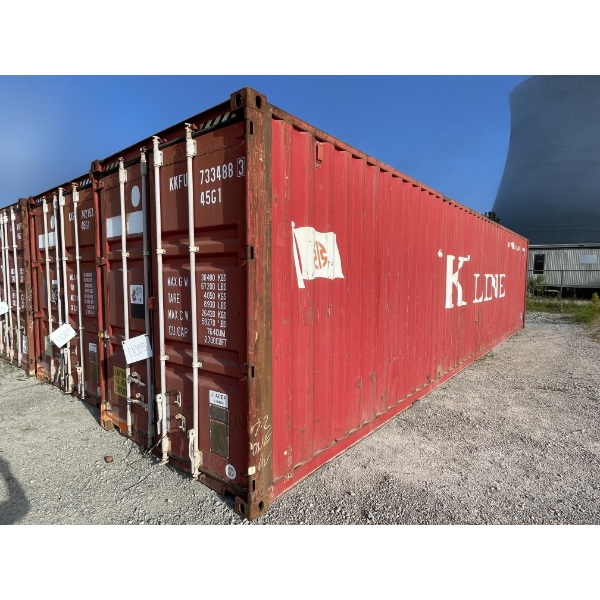 40' HIGH CUBE CONTAINER