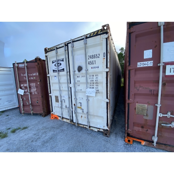 40' HIGH CUBE CONTAINER