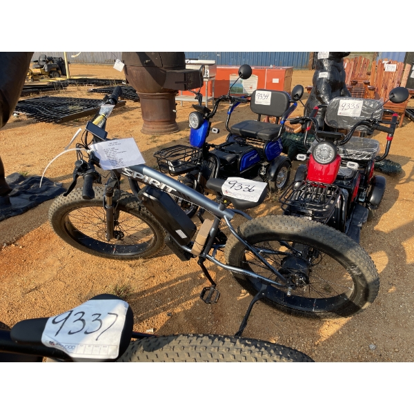 SPIRIT 26" 21 SPEED FATTIRE ELECTRIC BIKE, gray