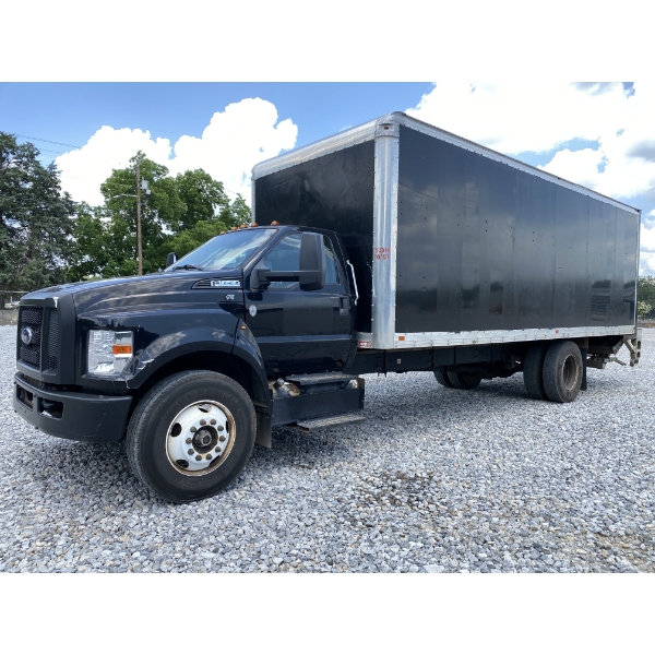 2018 FORD F650 Box Truck
