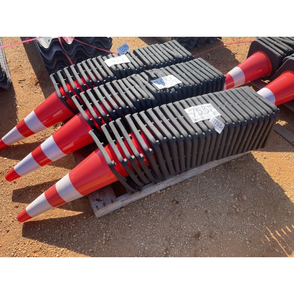 SAFETY CONES (25 APPROX))