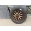 Image 1 : Wood-Spoked Auto Wheel and Rim