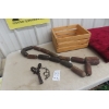 Image 1 : Wood Fishing Net Float And Victor Leg Trap