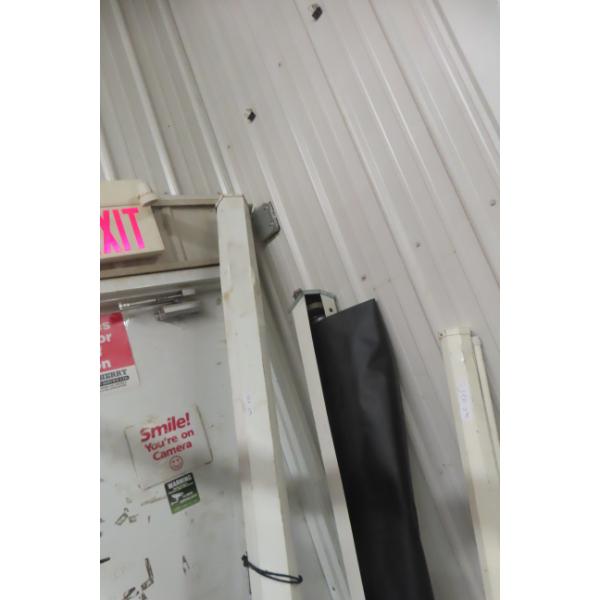 Lot of 3 Projector Screens: 96", 72", and 66" Wide