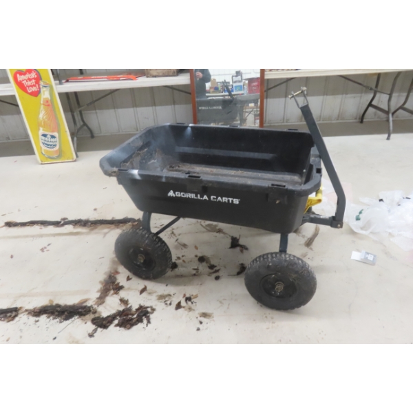Four-Wheel Gorilla Cart Handle, 40" x 20" x 10" Box Size