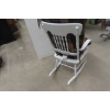 Image 3 : Antique Rocking Chair with Modern Cushion