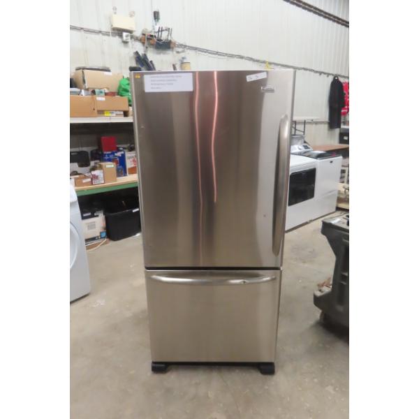 Kenmore Elite Stainless Steel Refrigerator, 66" x 29" x 30"