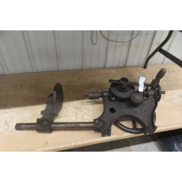 Blacksmith Post Drill, Blower and Forge Co.