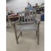 Image 8 : Four Wooden Patio Chairs