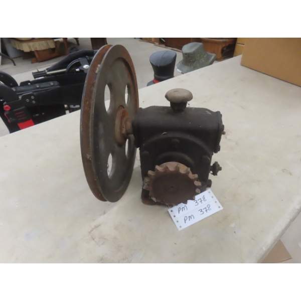 Vintage Worm Gear Reducer