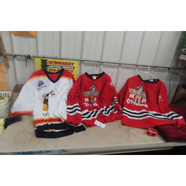 3 x XL Hockey Jerseys