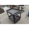 Image 2 : Poly Two-Tier Shop Cart, 33" x 25" x 44"