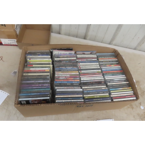 120 Music CDs, Variety Of Artists