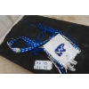 Image 2 : First Nations Cree Métis Beaded Northern Lights Polar Bear Fringed Bag