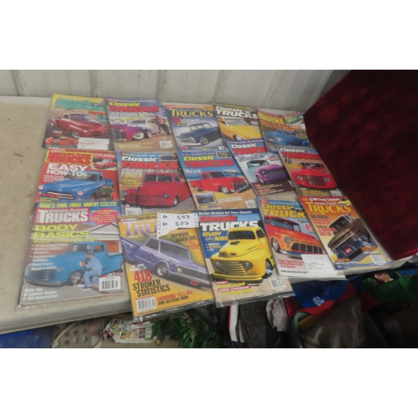 Fifteen Classic Truck Magazines
