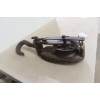 Image 5 : Large Wood And Steel Pulley, 22" Long