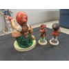 Image 12 : Three Flambro Figurines, Approximately 8" Tall And Three Goebel Figurines, Tallest 5"
