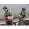 Image 6 : Three Flambro Figurines, Approximately 8" Tall And Three Goebel Figurines, Tallest 5"