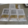 Image 2 : Wall Vent Covers New and Used 8" X 4", 6" X 14" and More