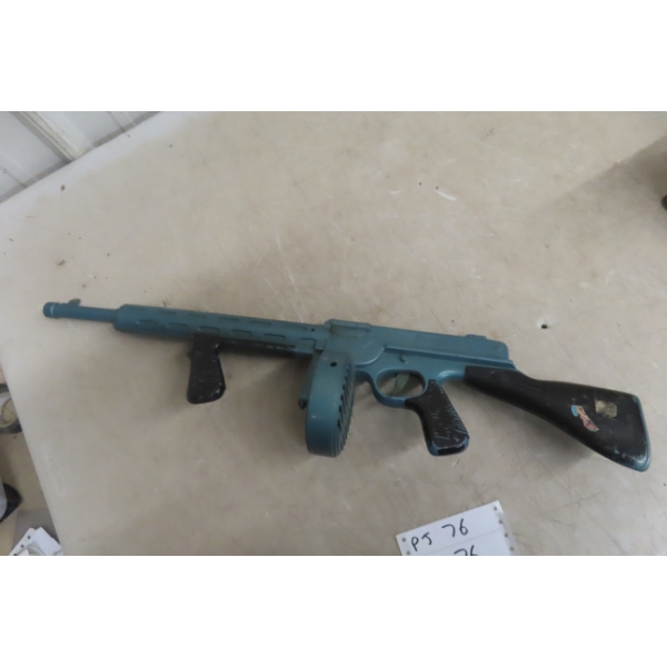 Marx Toy Tommy Gun, 26" Long