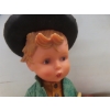 Image 6 : Two Vintage Goebel M.I. Hummel Vinyl Dolls, Approximately 10"–12" Tall With Two Ducks